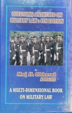 MILITARY LAW IN INDIA, MILITARY LAW, MILITARY SCIENCE